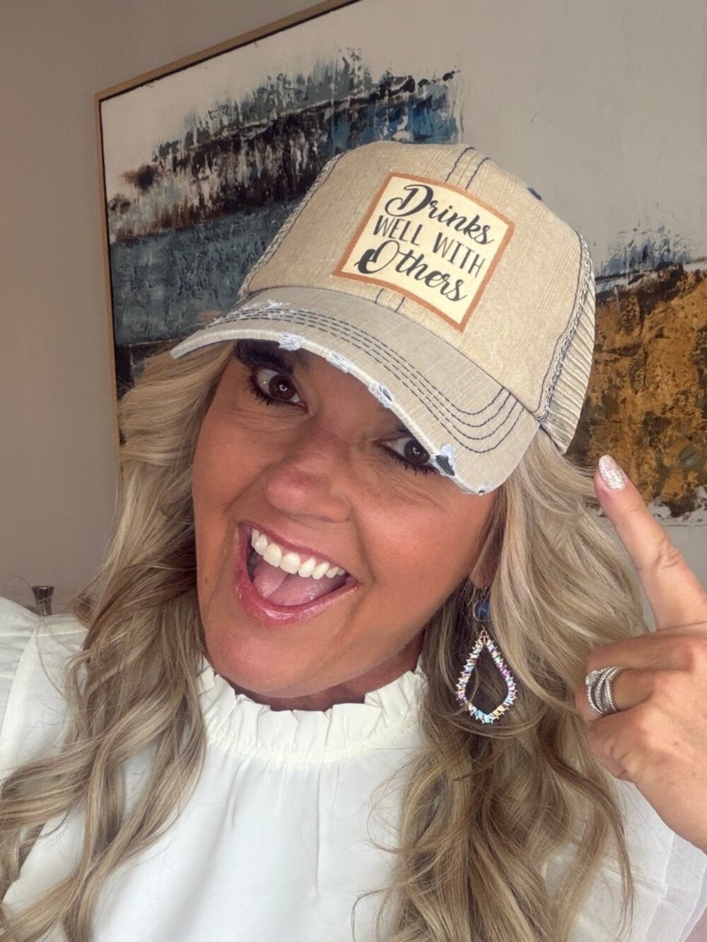 Drinks Well With Others Hat